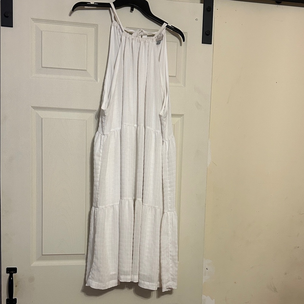 A New Day Cream Sleeveless Dress